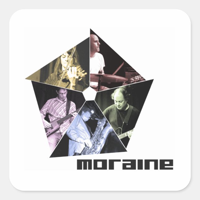 Moraine square sticker (Front)