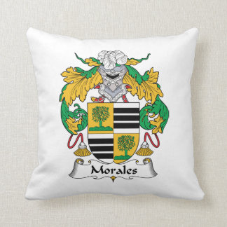 Morales Family Crest Cushion