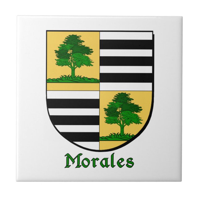Morales Family Shield Tile (Front)