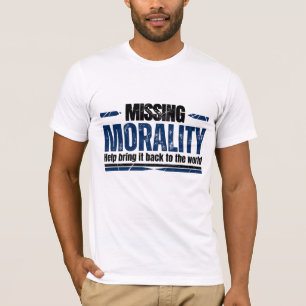 Morality white T-Shirt