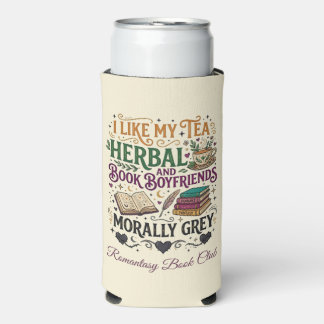Morally Grey Book Boyfriend Herbal Tea Book Club Seltzer Can Cooler