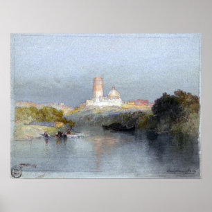 Moran - Hacienda, Lerma River San Juan Mexico Poster