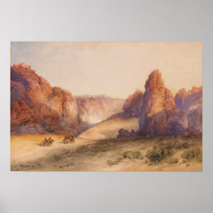 Moran - The Rock Of Acoma New Mexico 1902 Poster