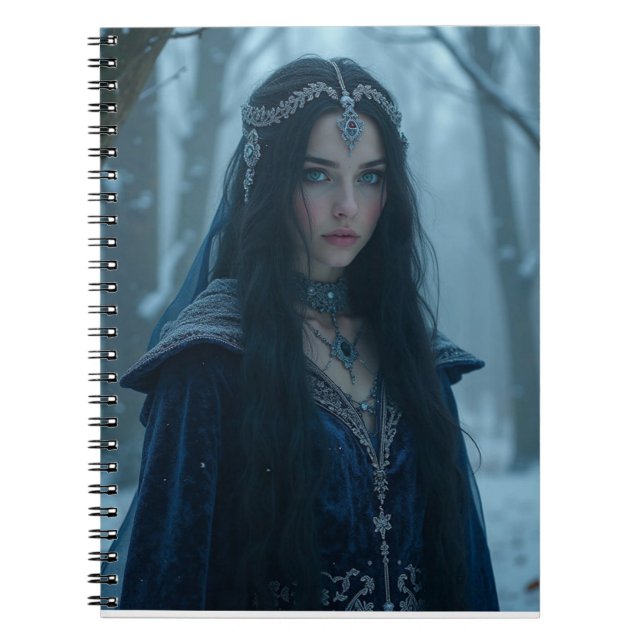 Morana, Goddess of Winter and Death Notebook (Front)