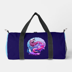 Moray Eel and Anchor and octopus Duffle Bag