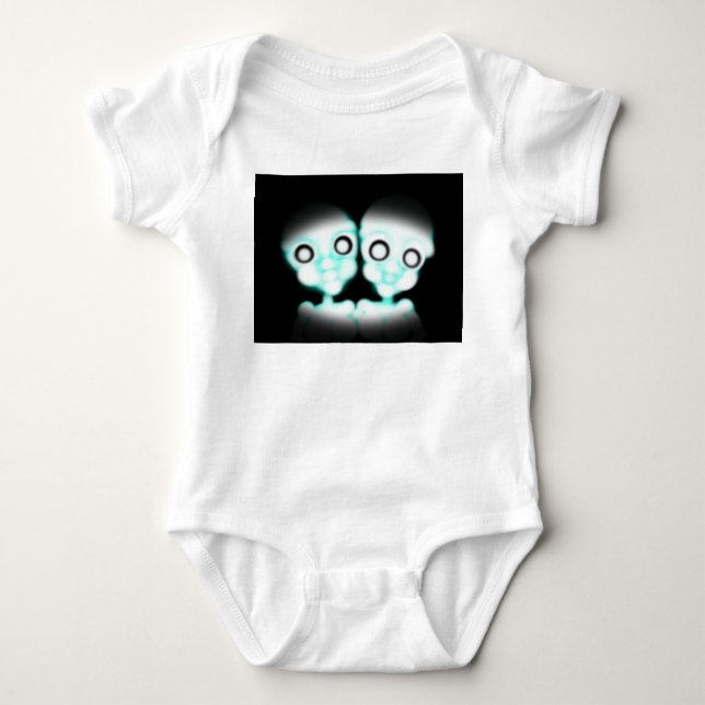 Morbid Alien Twins T-Shirt Womens (Front)