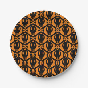 Morbid Faces Paper Plate