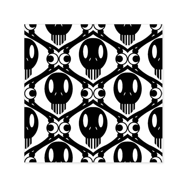 Morbid Faces Self-inking Stamp (Design)