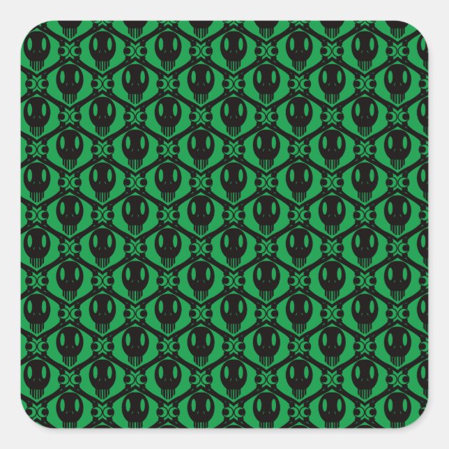 Morbid Faces Square Sticker (Front)