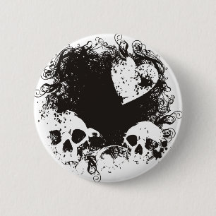Morbid Romance 6 Cm Round Badge