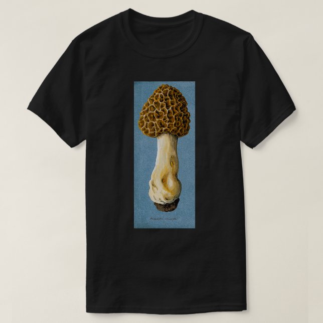 morchella crassipes T-Shirt (Design Front)