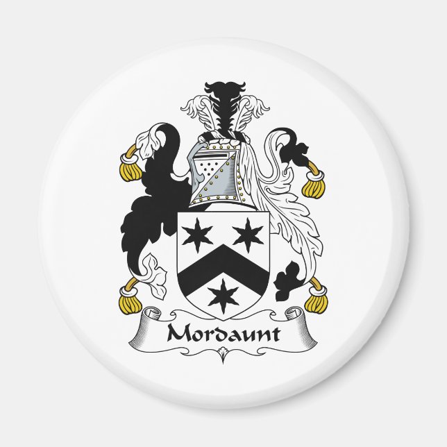 Mordaunt Family Crest Magnet (Front)