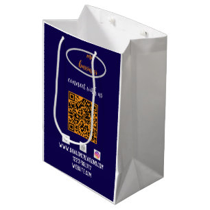 mordern minimalist business card medium gift bag