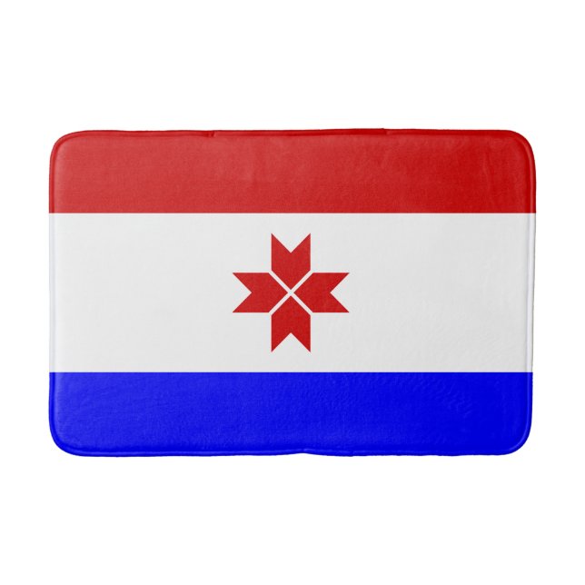 Mordovia Flag Bath Mat (Front)