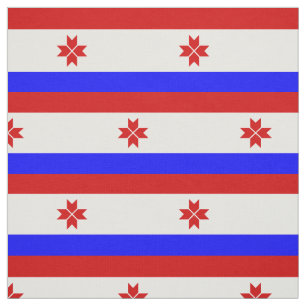 Mordovia Flag Fabric