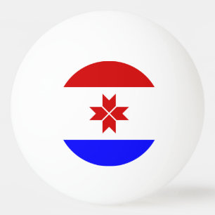 Mordovia Flag Ping Pong Ball