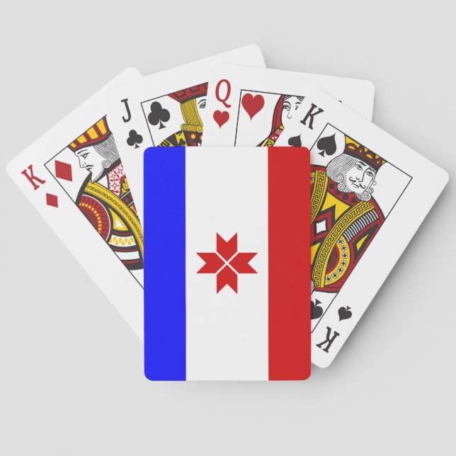 Mordovia Flag Playing Cards (Back)