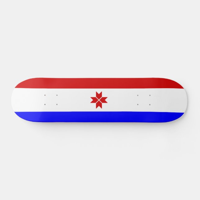 Mordovia Flag Skateboard (Horz)