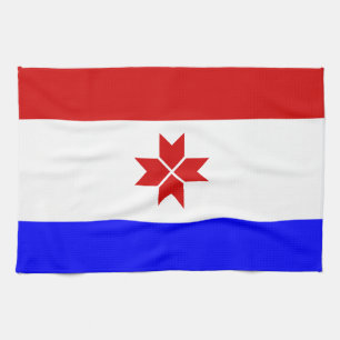 Mordovia Flag Tea Towel