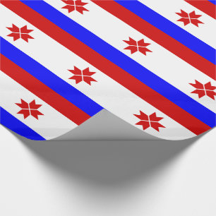 Mordovia Flag Wrapping Paper