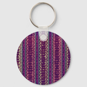 More 1960's Wallpaper 5 hot wax Key Ring