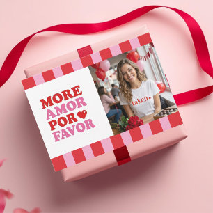 More Amor Por Favor Valentine Photo Card   Modern 