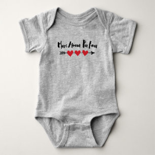 More amour pour favour  baby bodysuit