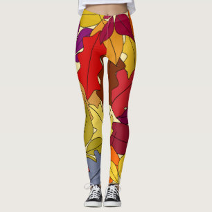 More Autumn Leaves Leggings