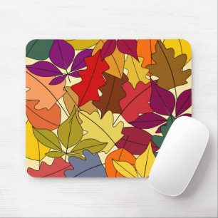 More Autumn Leaves Mouse Pad