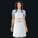 More Baguettes Less Regrets, French Bread Apron<br><div class="desc">You can never go wrong with a good baguette. Celebrate that wonder of French bakeries with this apron.</div>