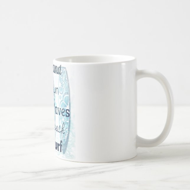 More Beach Life Coffee Mug (Right)