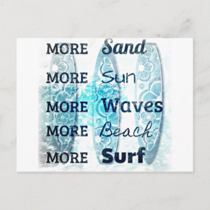 More Beach Life Postcard