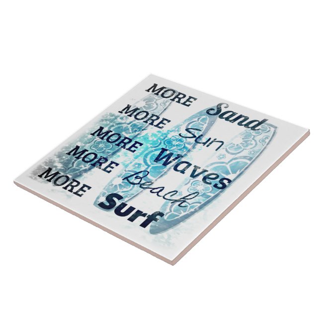 More Beach Life Tile (Side)