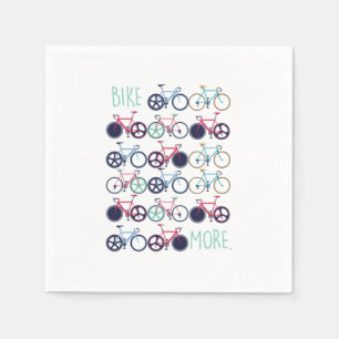 More Bike Biker Cyclist Biking Bicycle Cycling Gif Napkin