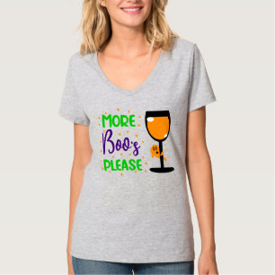 More Boos Please Shirt Cute Halloween Shirt