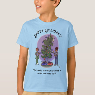 More Cat Christmas Boy's T-Shirt