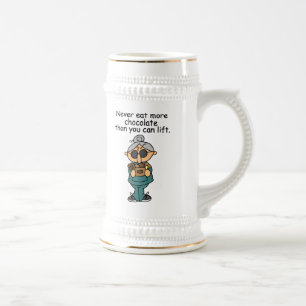 More Chocolate Humour Beer Stein
