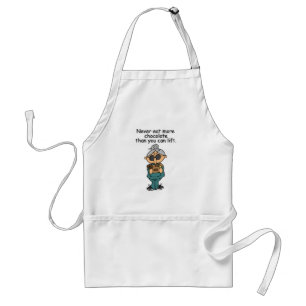 More Chocolate Humour Standard Apron