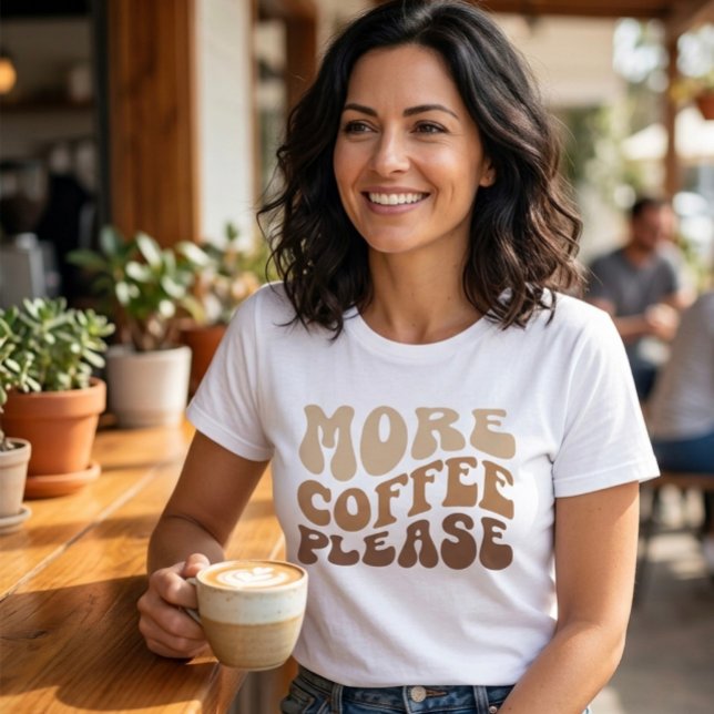 More coffee please. Tri-Blend shirt (Creator Uploaded)