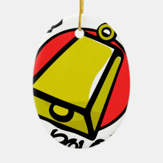 More Cowbell Ceramic Tree Decoration