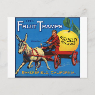 More Fruit Tramp Fun Postcard