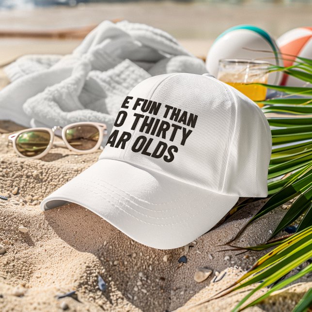 More Fun Than Two thirty Year Olds gifts 60th Trucker Hat (Creator Uploaded)