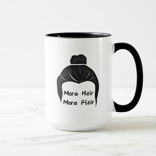 More Hair, More Flair Mug (Right)