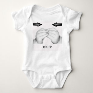 more infant creeper baby sign language