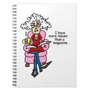 More Issues Than a Magazine Humour Notebook