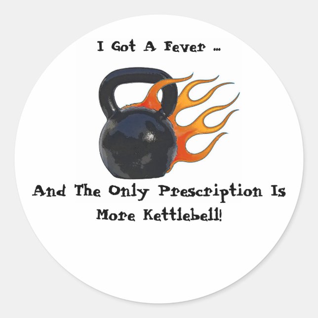 More Kettlebell Sticker (Front)