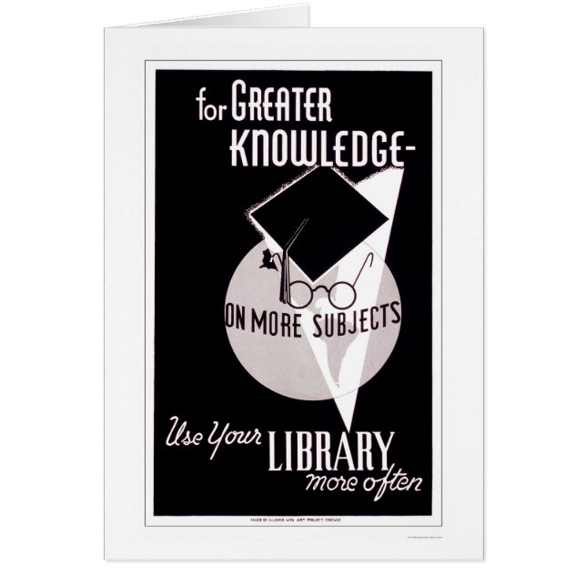 More Knowledge Library 1940 WPA (Front)