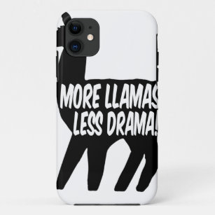 More Llamas Less Drama Case-Mate iPhone Case