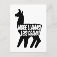More Llamas Less Drama