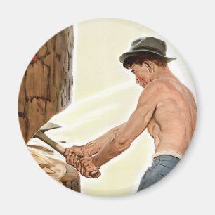 More Lumber for the Army Magnet